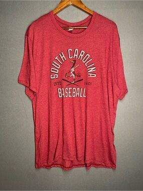 Alternative South Carolina Baseball Graphic Tee - Red